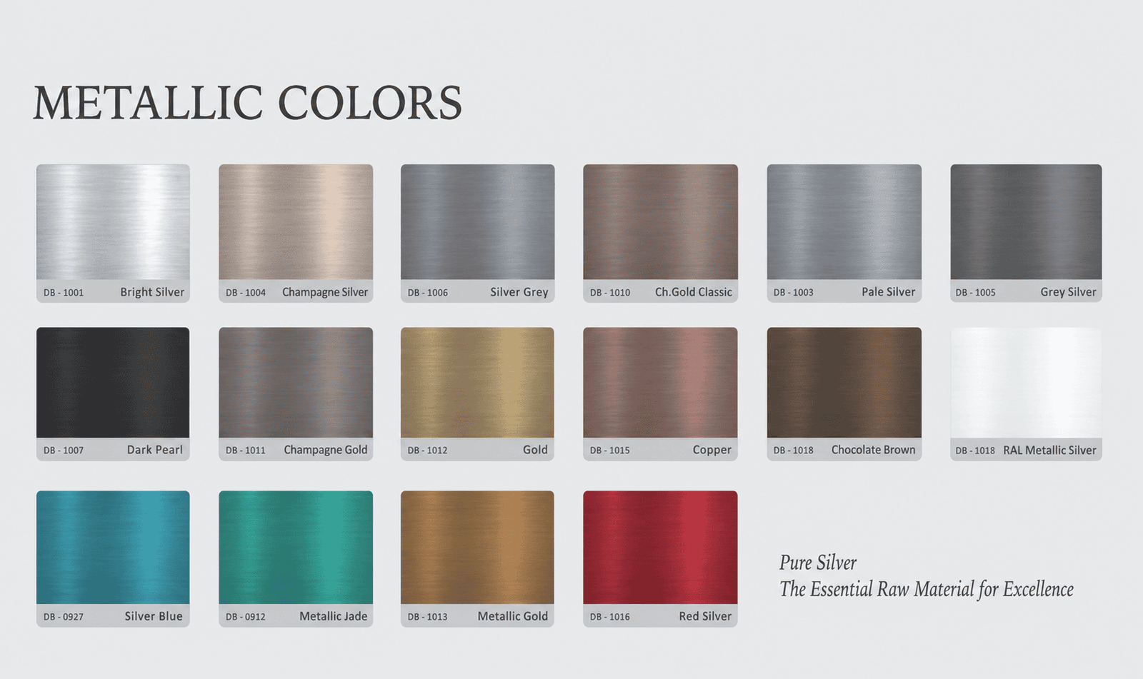Metallic Colors